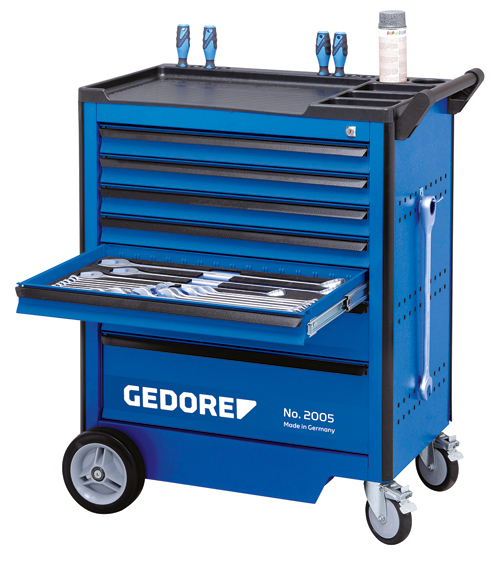 GEDORE 1803018 Tool trolley 2005 0511, with 7 drawers, empty
